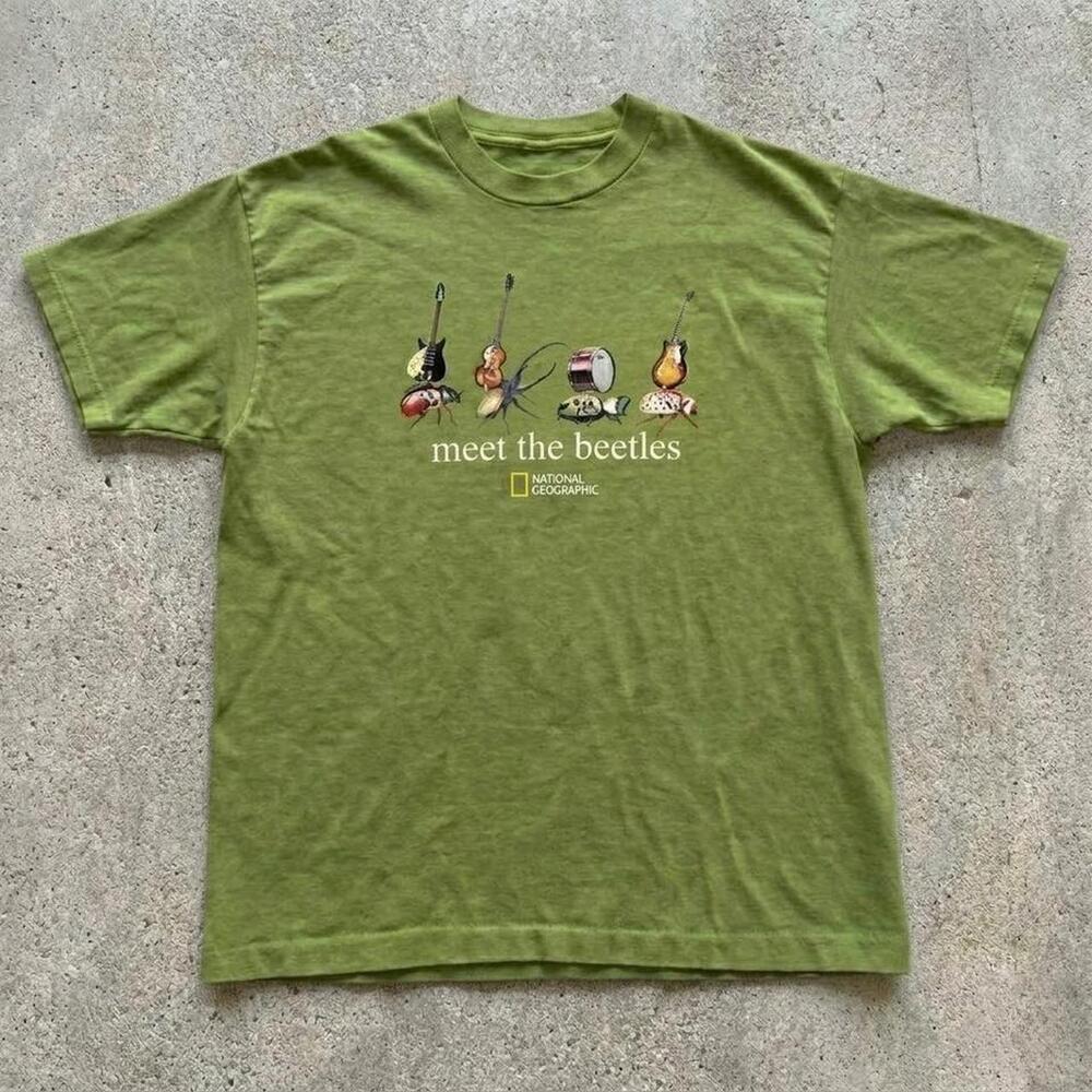 National Geographic Green Beetle Tee